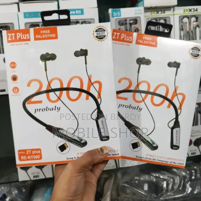 ZT Plus 200 Hours Wireless Headset Neckband